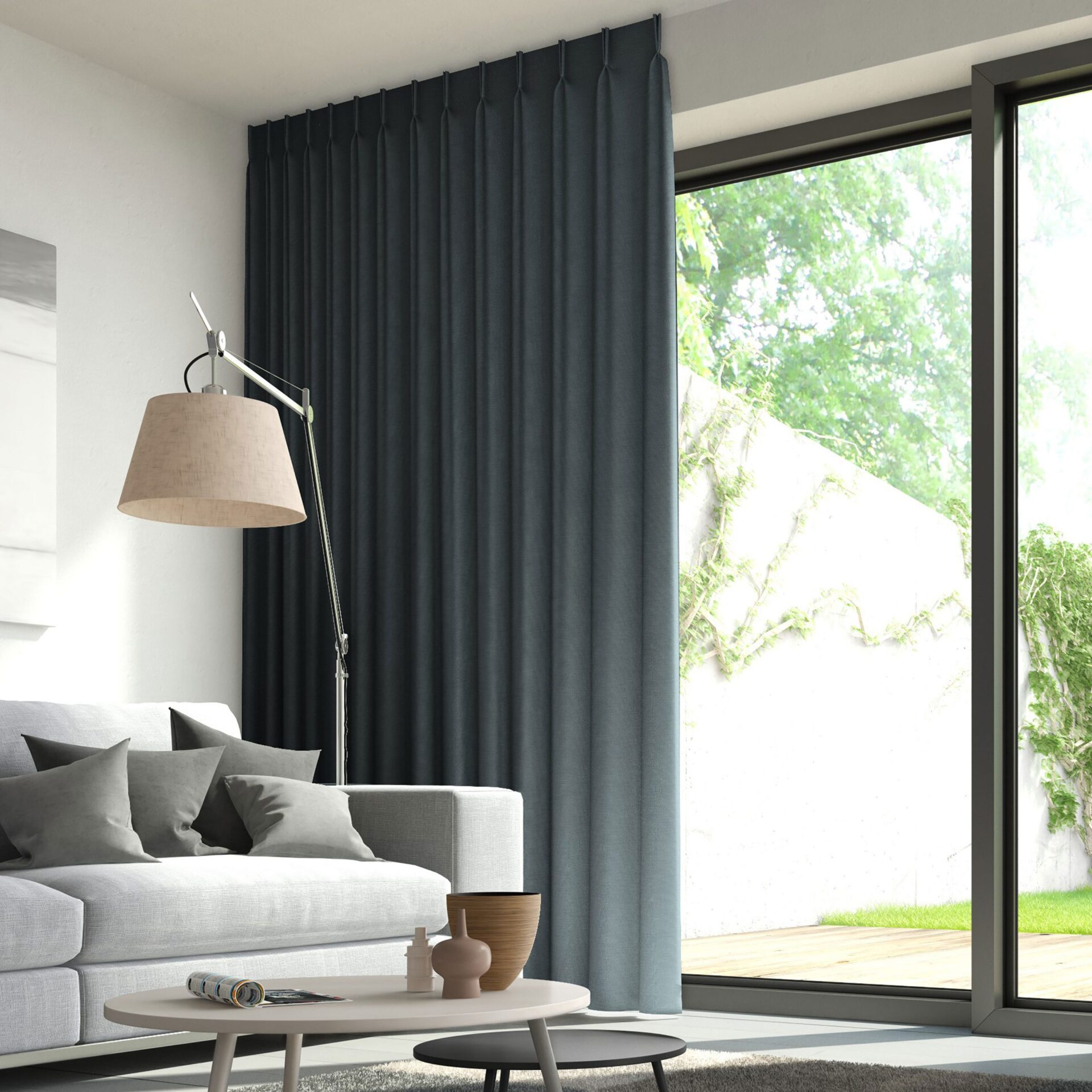 艶を抑えた深み。ヴィンテージ調の広幅遮光のイメージ写真